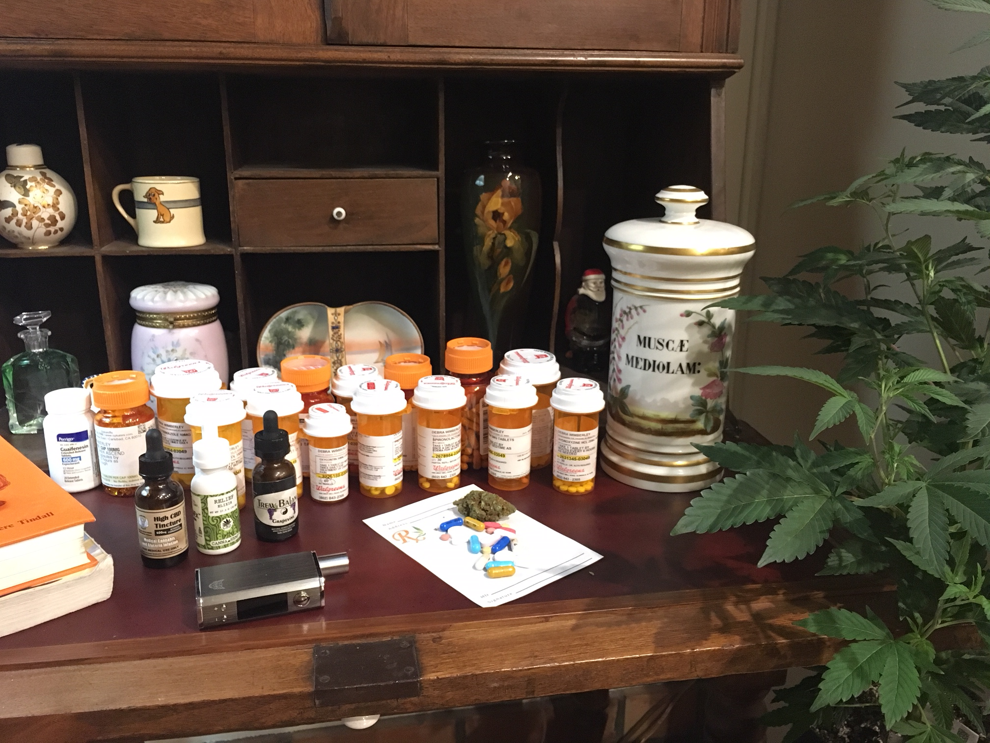 Cannabis & medications.