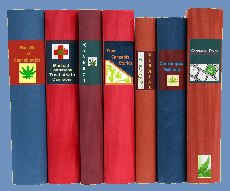 Photo of Cannabis reference books